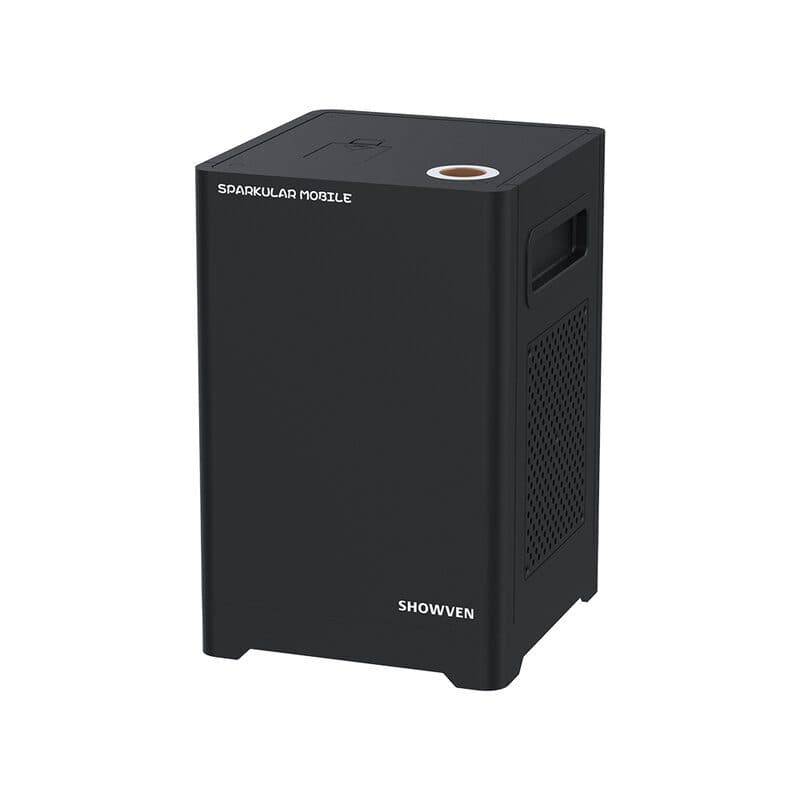 Fontana scintille fredde a batteria nera 6kg wireless - SHOWVEN SPK-BT16BLACK