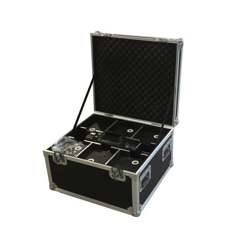 Flight case per 6 SPARKULAR mini con ruote - Showven SPK-MINI-FLIGHT