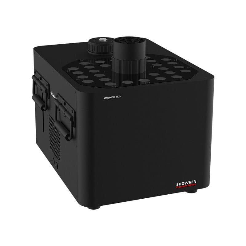Simulatore getto CO2 ReCO2 DMX colonna 15m 5L - Showven SPK-SONICBOOM RECO2