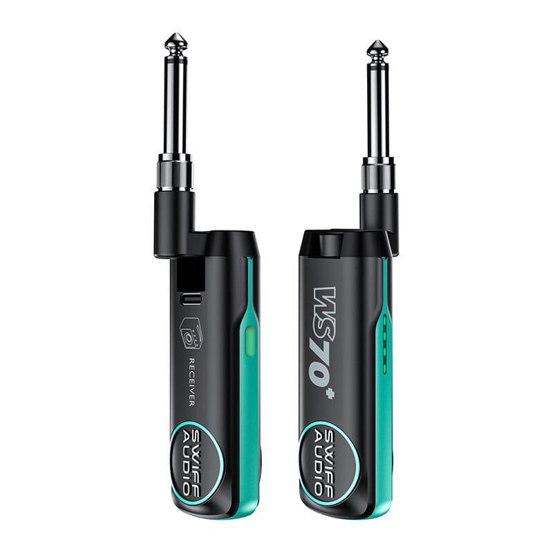 Sistema wireless digitale UHF jack 6.35/3.5mm 50m - SWIFF AUDIO SWF-WS-70+