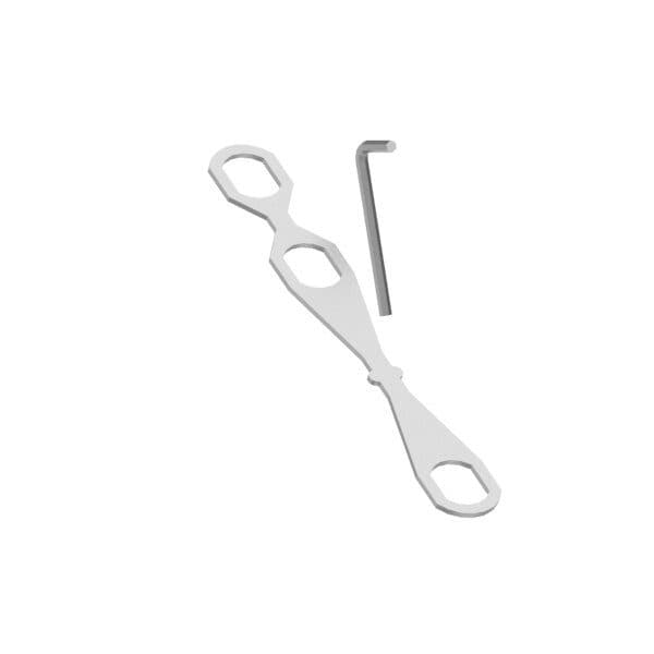 Kit chiavi assemblaggio sezioni cubo 40 cm - Trabes UNI-C40Q KC