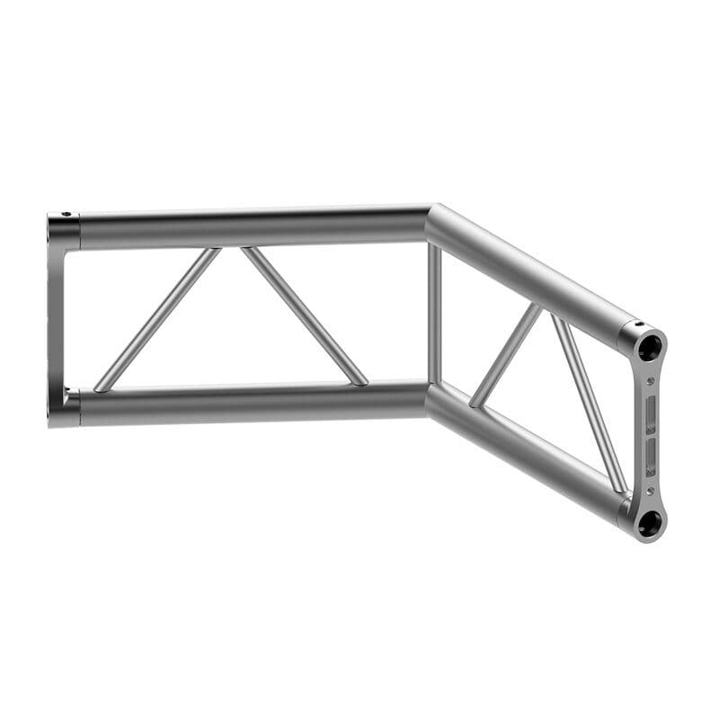 Angolo traliccio piatto 2 vie 120° verticale 25 cm - TRABES UNI-P25L 2L120V