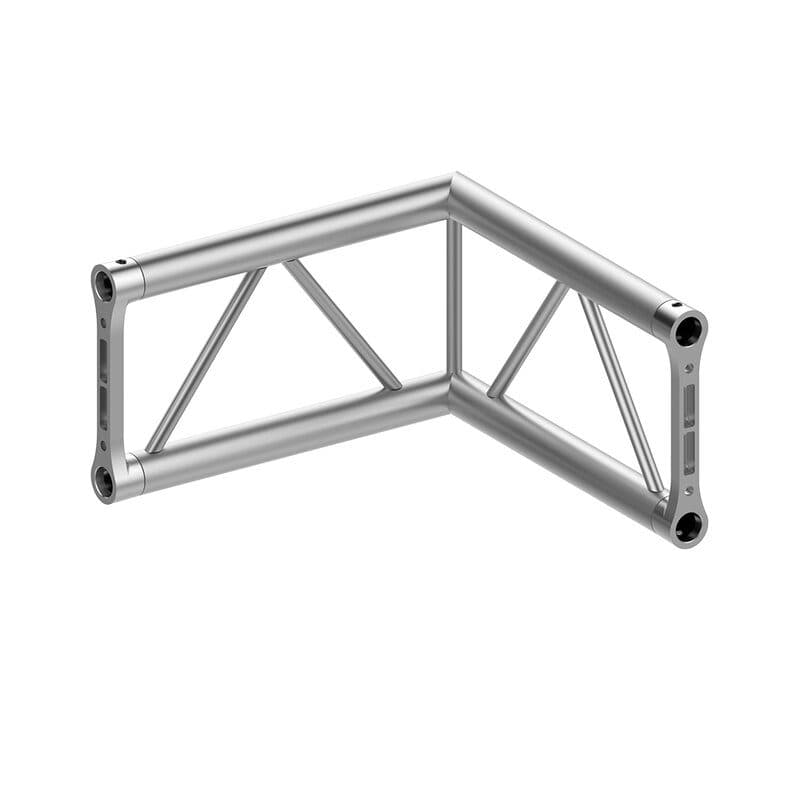 Angolo traliccio sezione piatta 25cm, 2 vie 90° verticale - TRABES UNI-P25L 2L90V