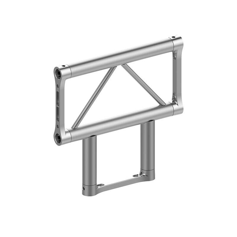 Angolo traliccio sezione piatta 25cm, 3 vie a T orizzontale - TRABES UNI-P25L 3TP