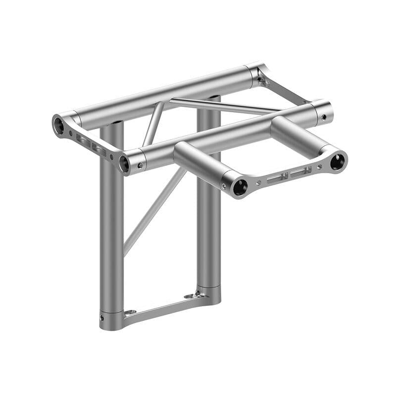 Angolo traliccio sezione piana 25 cm, 4 vie a T orizzontale - Trabes UNI-P25L 4TP