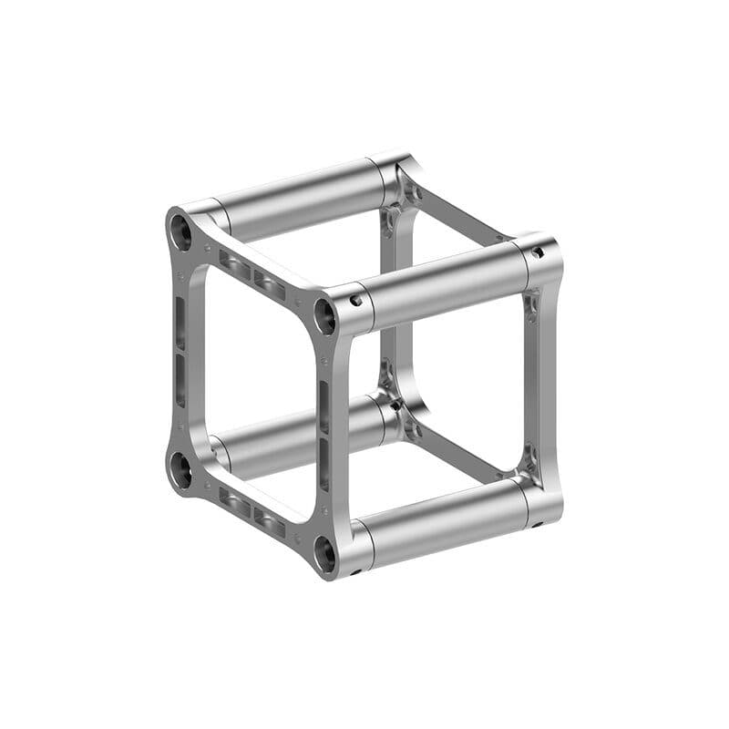 Traliccio quadrato 25 cm 25 cm alluminio - Trabes UNI-P25Q 025