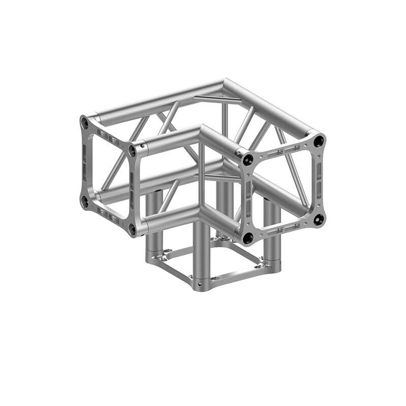 Angolo traliccio 3 vie 90° sezione quadra 25cm - TRABES UNI-P25Q 3L