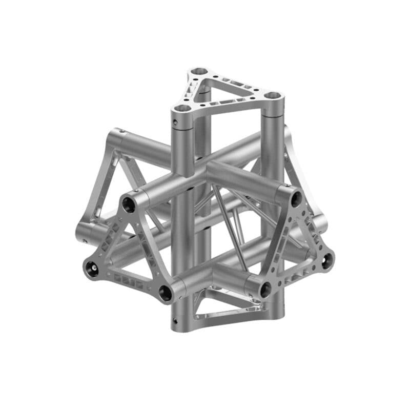 Angolo traliccio triangolare 25cm 6 vie - Trabes UNI-P25T 6X