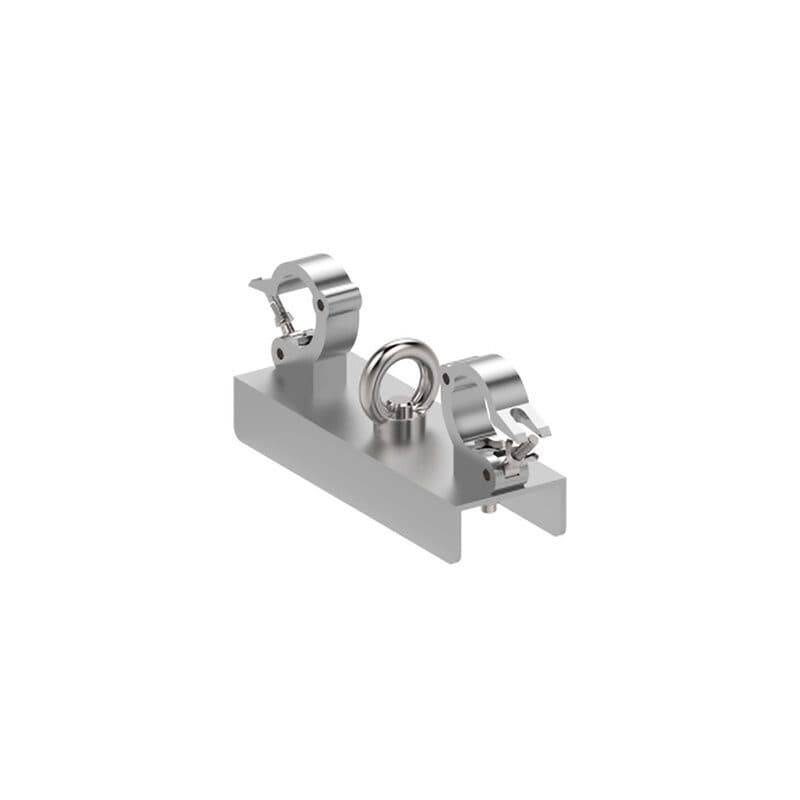 Staffa di sospensione sezione 30mm con clamp - Trabes UNI-TS30