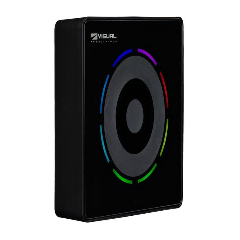 Pannello touch capacitivo controllo colore encoder circolare - VISUAL PRODUCTIONS VIS-NETPANEL E1