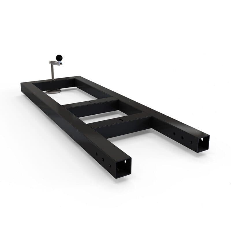 Base posteriore LED wall con stabilizzatori e manicotti - VMB VMB-LW-B2