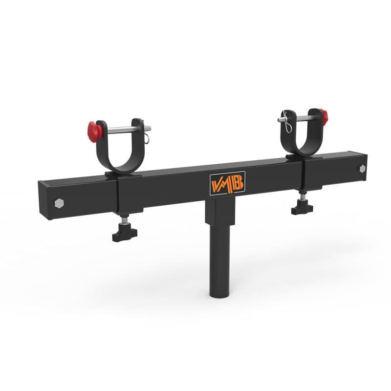 Supporto regolabile traliccio pezzo a U inserimento Ø35 mm nero - VMB PSU-06B