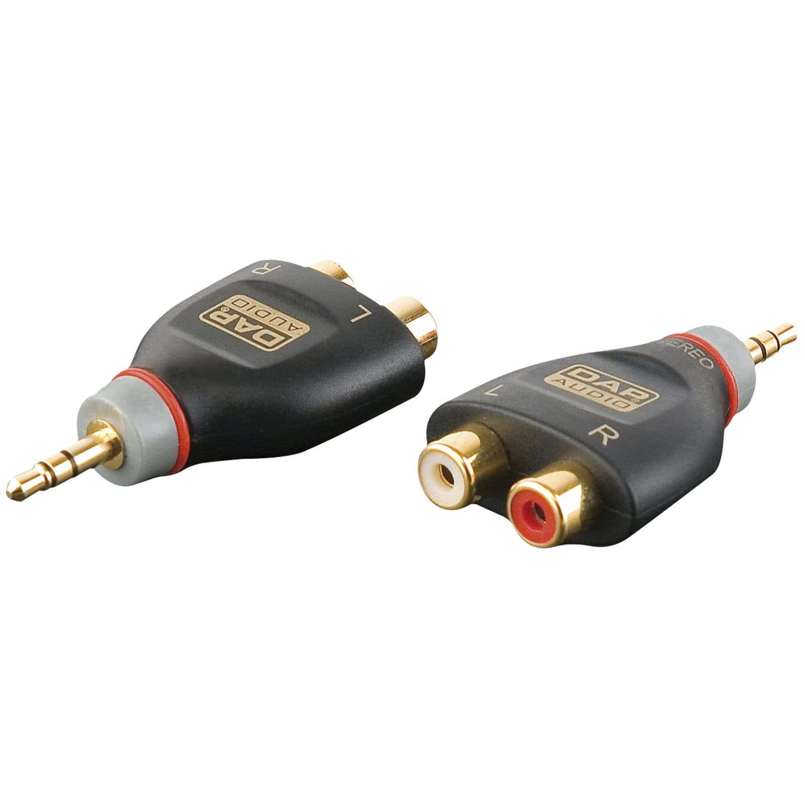 Mini-jack/M stereo to 2x RCA/F - DAP XGA17