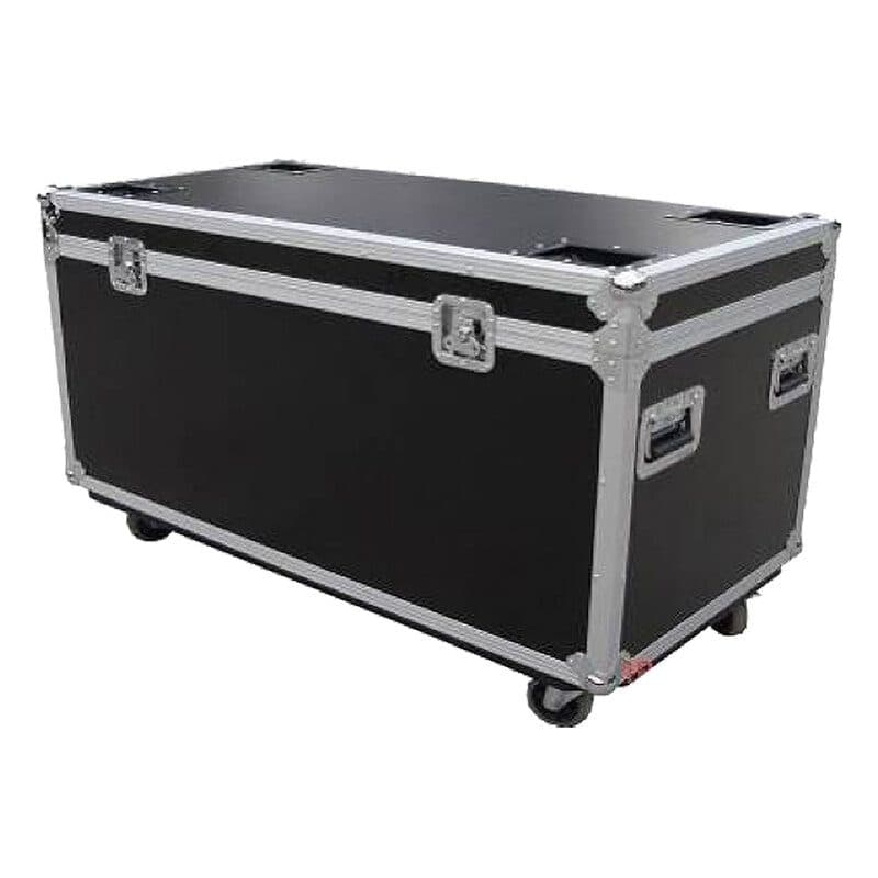 Flight case 5 pannelli LED trasparenti 1000x500 mm serie MT - YES TECH YES-CASEMT