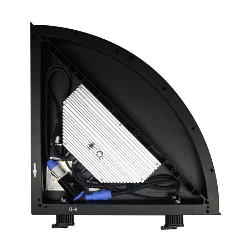Display LED a settore circolare P3.9 outdoor 500x500mm SMD1515 - YES TECH YES-P3.9MG13O21