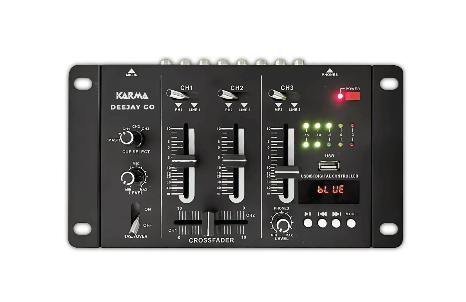 Mixer DJ a 3 canali - Karma DEEJAY GO