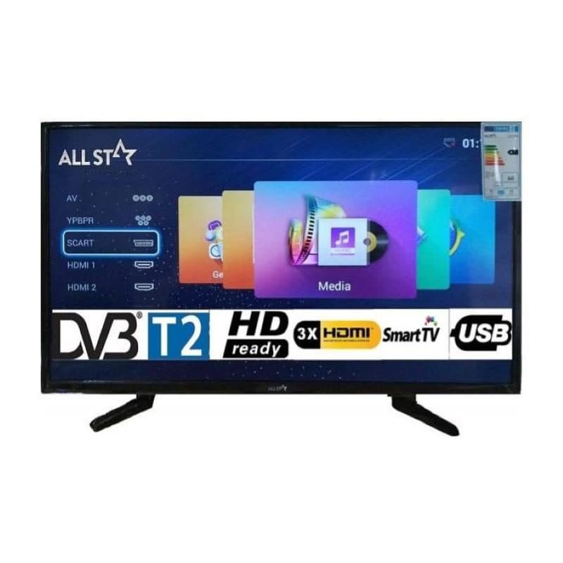 Smart TV LED 55 pollici Ultra HD 4K Wi-Fi DVB-T2 Android - ASTV554KUHDS
