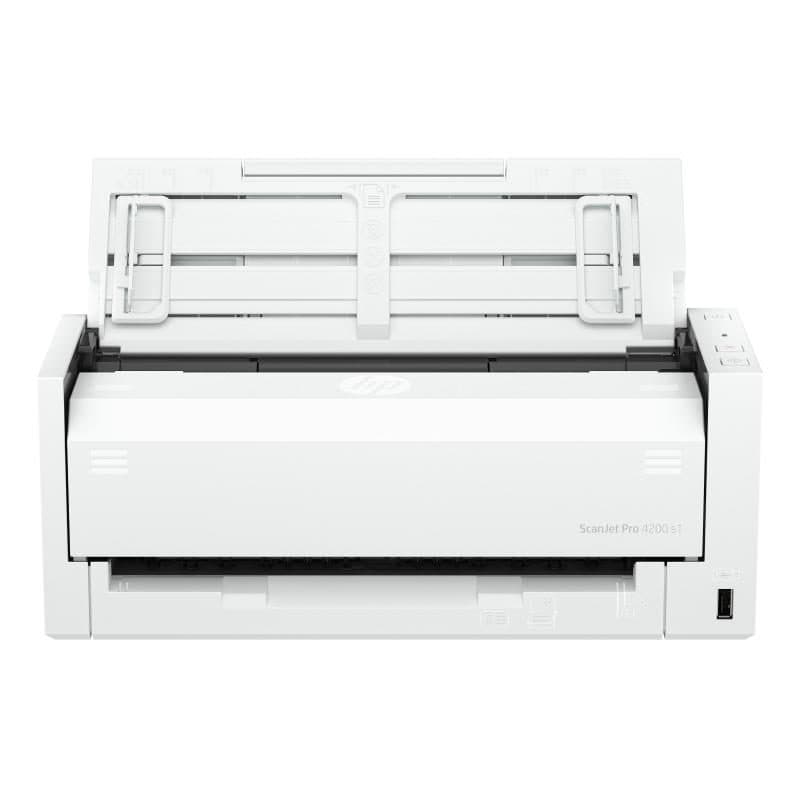 Scanner A4 con ADF 600 x 600 dpi blu e bianco - HP ScanJet Pro 4200 S1