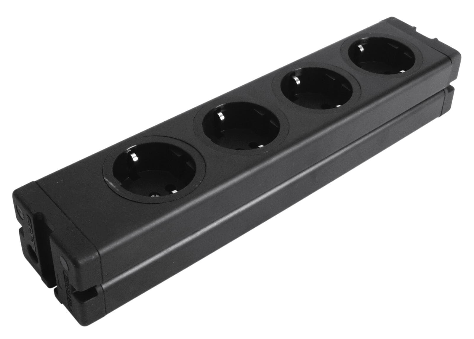 EUROLITE Distributore ALU a 4 uscite nero - 30240070