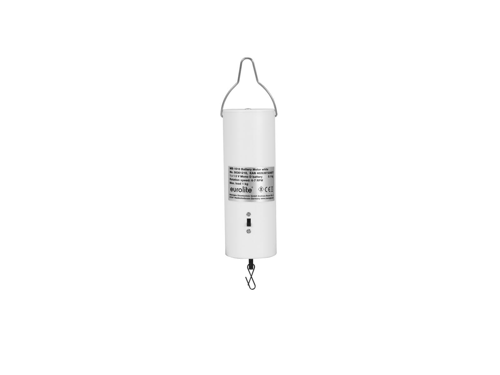 EUROLITE MB-1010 Motore a batteria bianco - 50301210