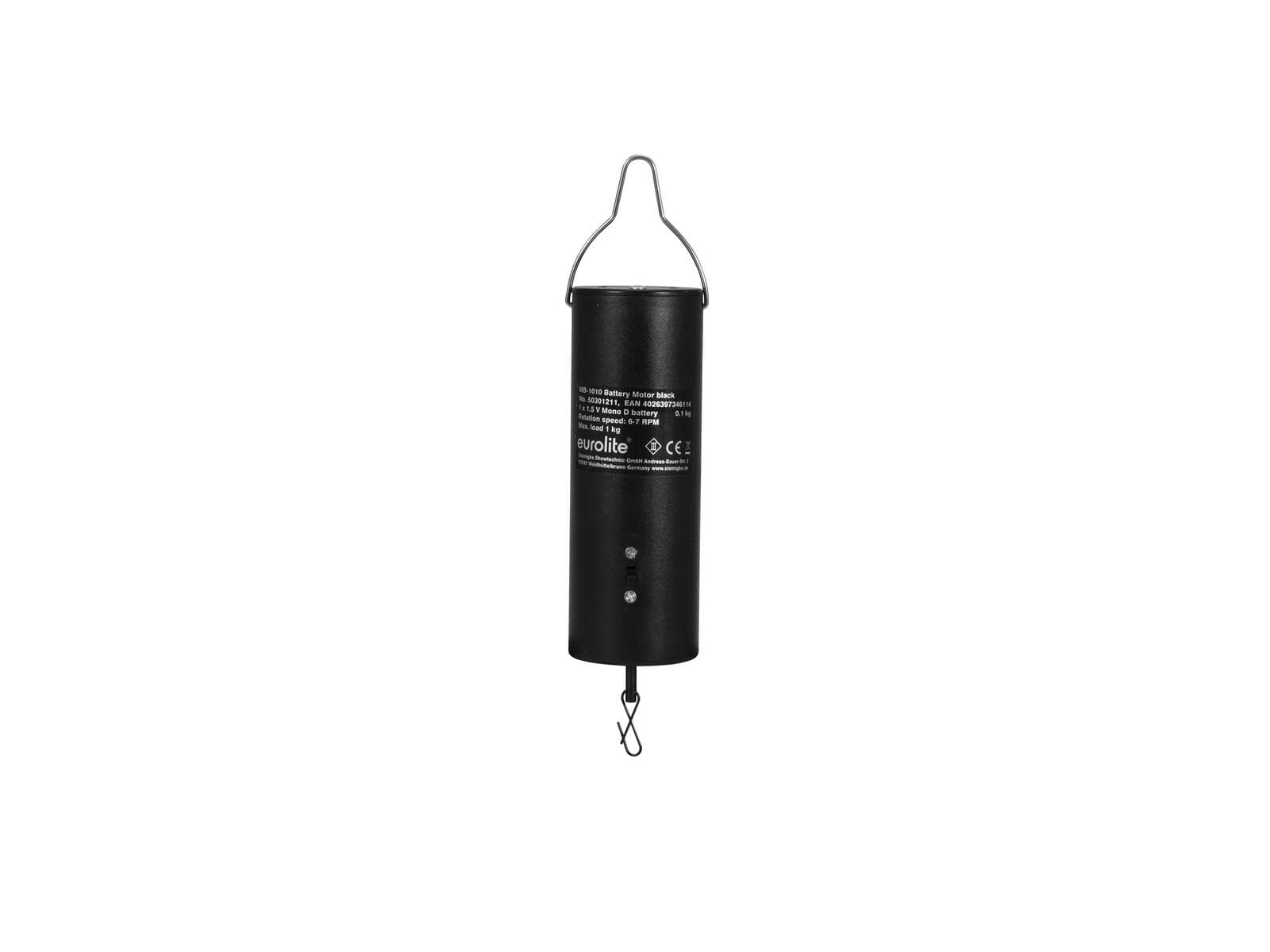 EUROLITE MB-1010 Motore a batteria nero - 50301211