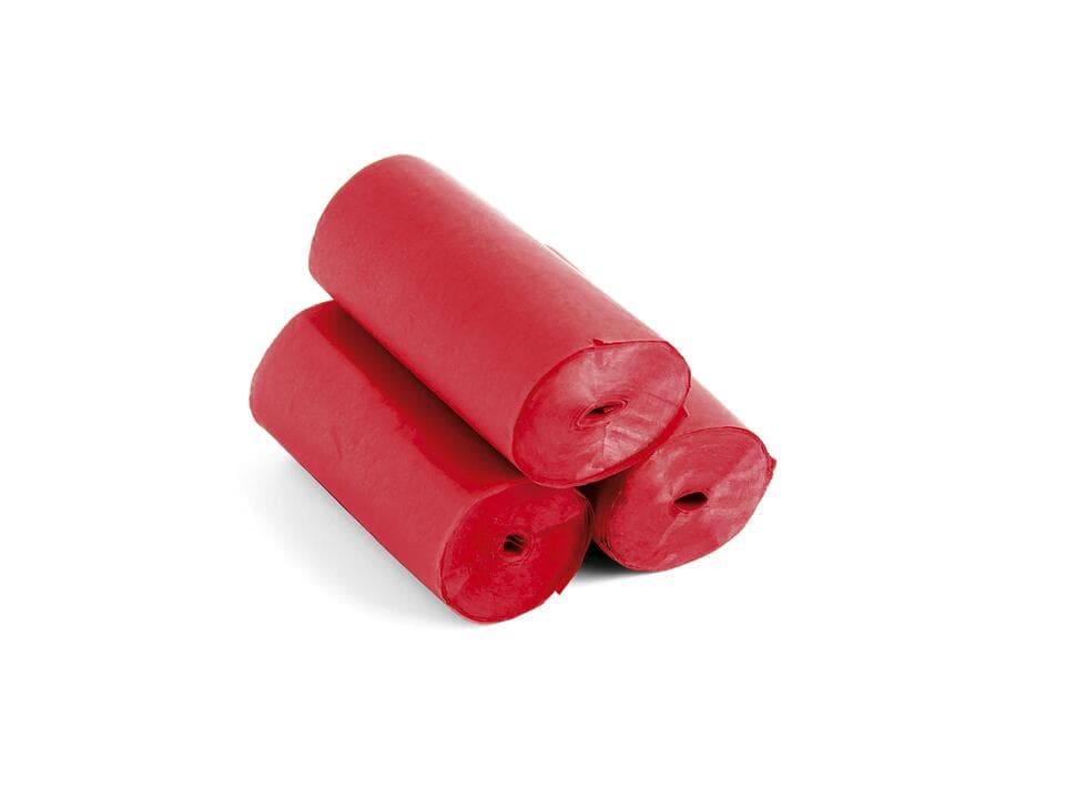 TCM FX Nastri di carta a caduta lenta 10mx5cm, rossi, 10x - 51709514