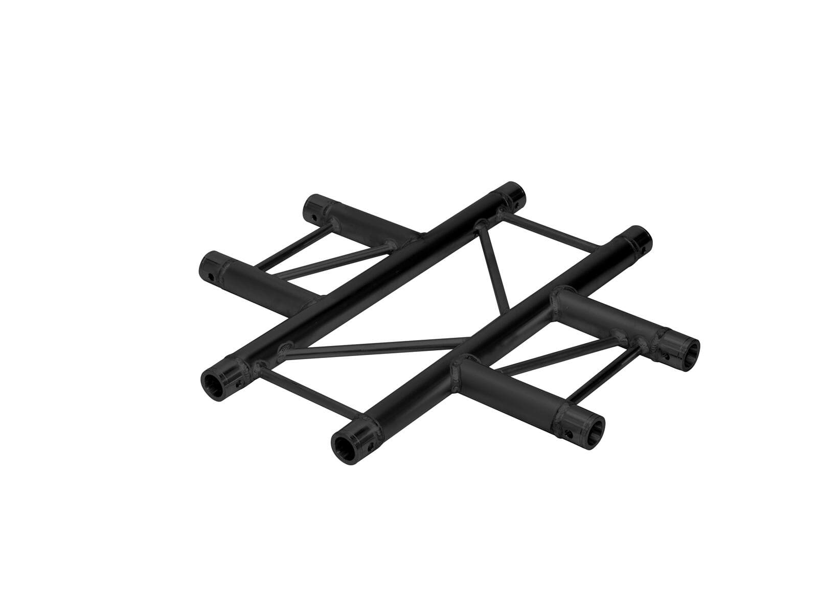 ALUTRUSS BILOCK BQ2-SPAC41H Raccordo a croce a 4 vie nero - 60210360