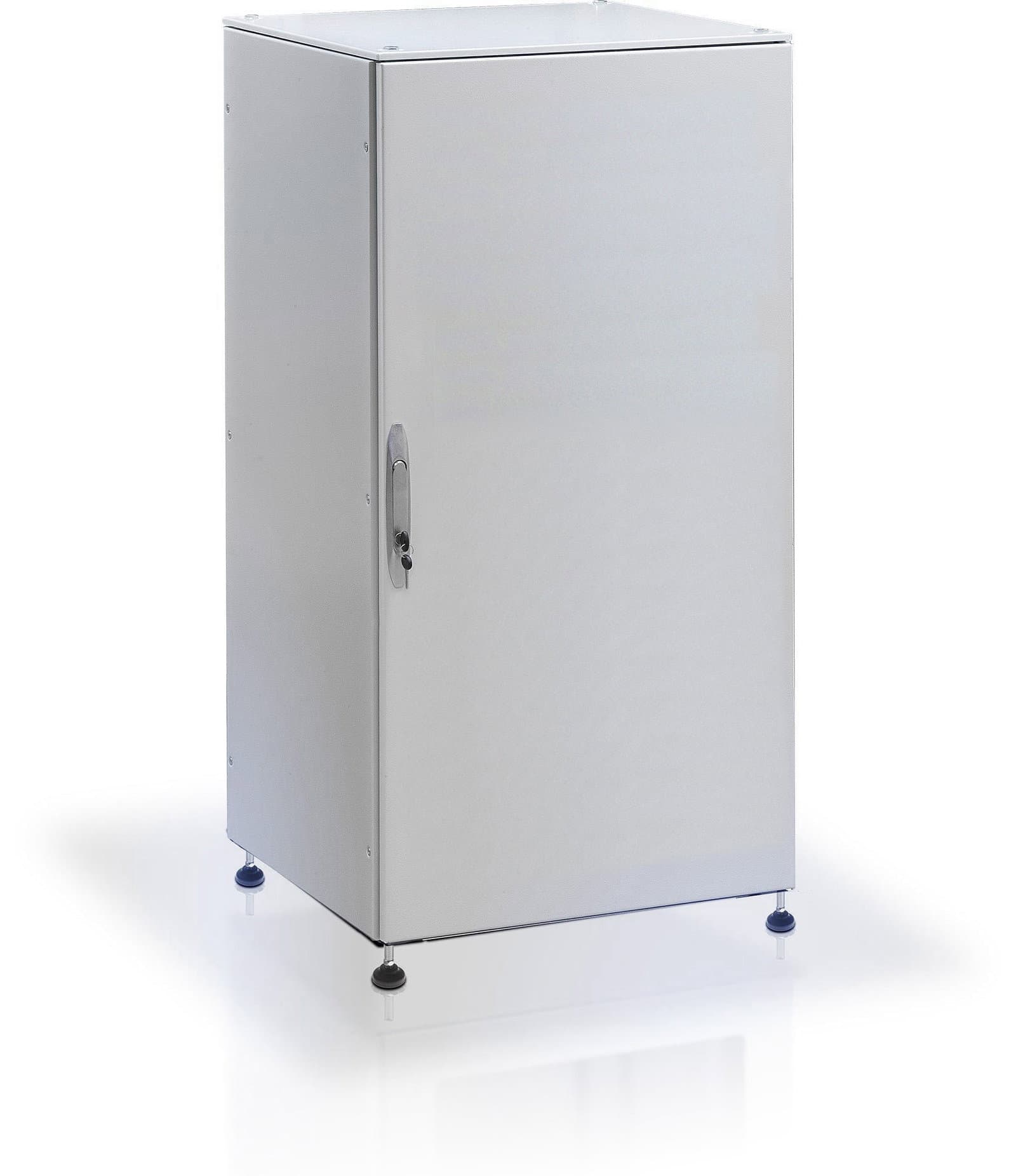 Armadio rack 19" a pavimento 42U grigio IP55 porta cieca prof. 600 mm - Techly Professional I-CASE IP-4260GC