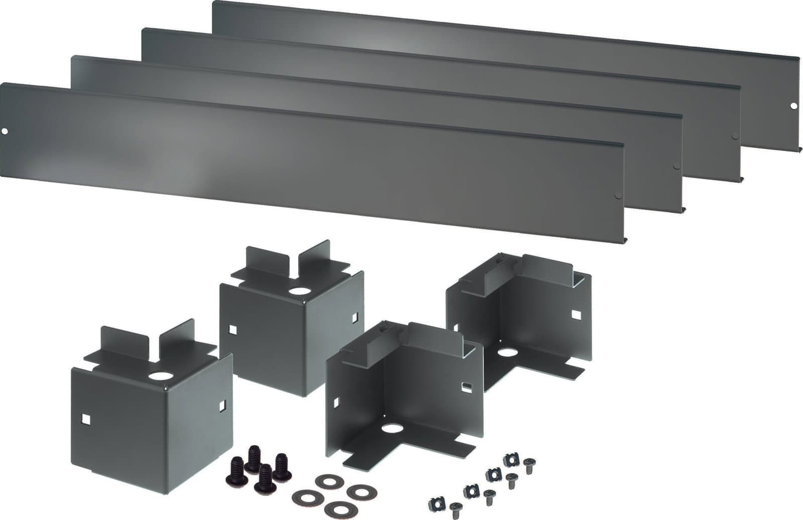 Zoccolo 600 x 1200 mm per Armadi Rack Serie NextGen Nero - Intellinet I-CASE PLP60120T