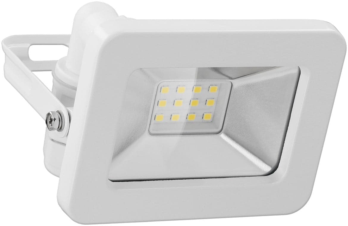 Faretto LED da esterno IP65 10W bianco - Goobay I-HLED-OFL-10W