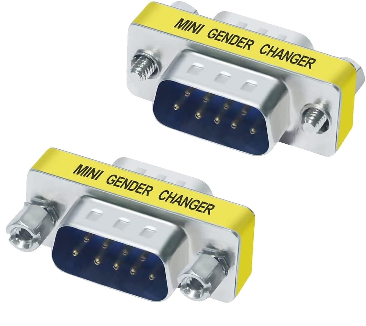 Mini Gender Changer Standard DB 9 Poli M/M - Manhattan IADAP 734-09
