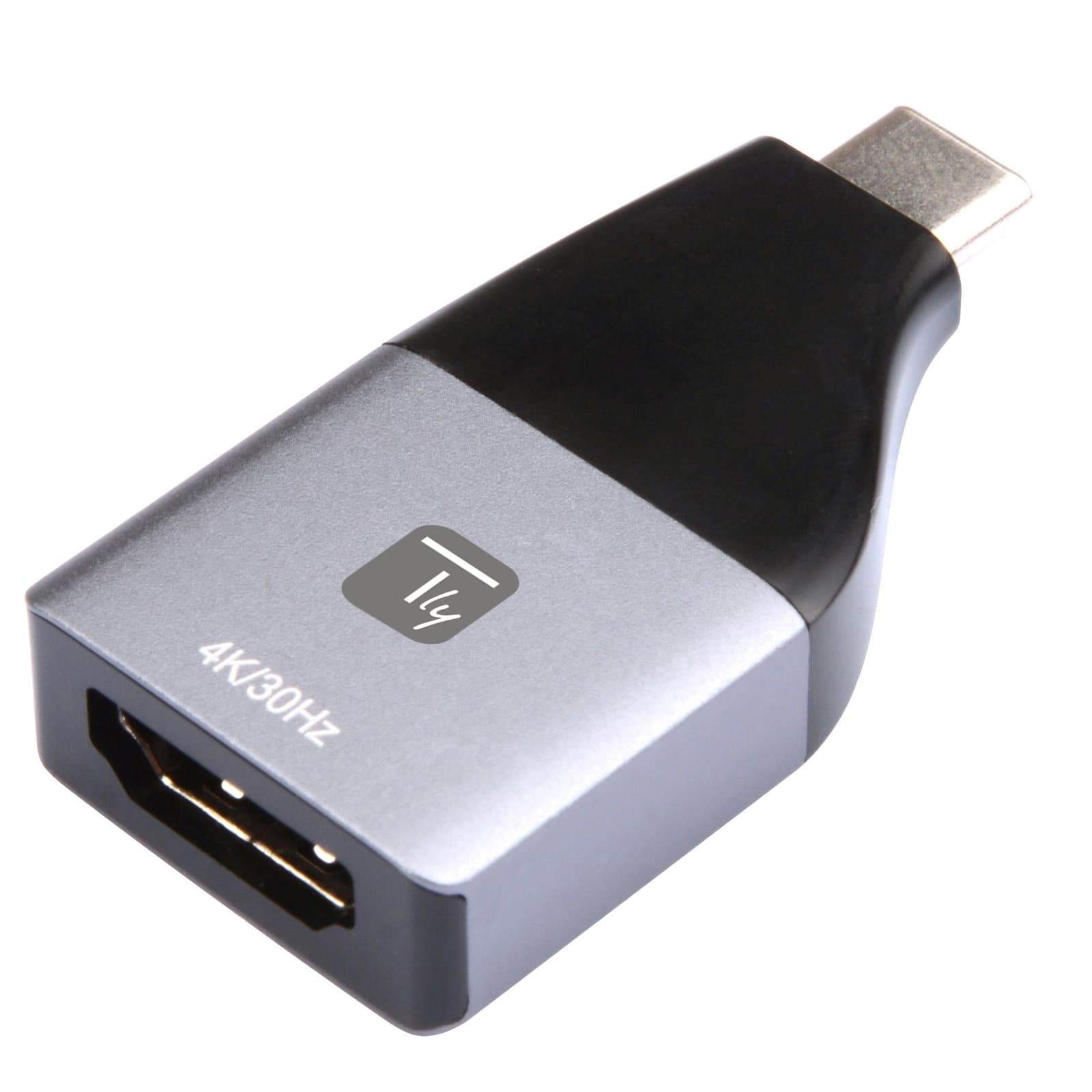 Adattatore da USB-C a HDMI 4Kx2K@30Hz - Techly IADAP USBC-HDMI4K