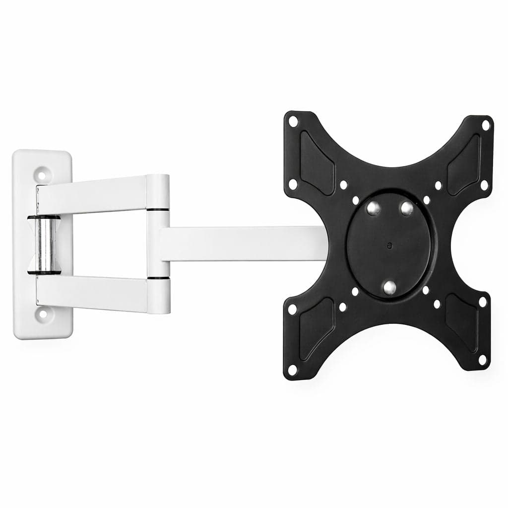 Supporto a Muro per TV LED LCD 19-37" Inclinabile 3 Snodi Bicolor - Techly ICA-LCD 2903BICOL