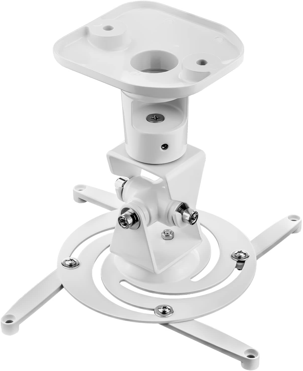 Staffa Universale a Soffitto per Proiettore Bianco - Techly ICA-PM 100WH