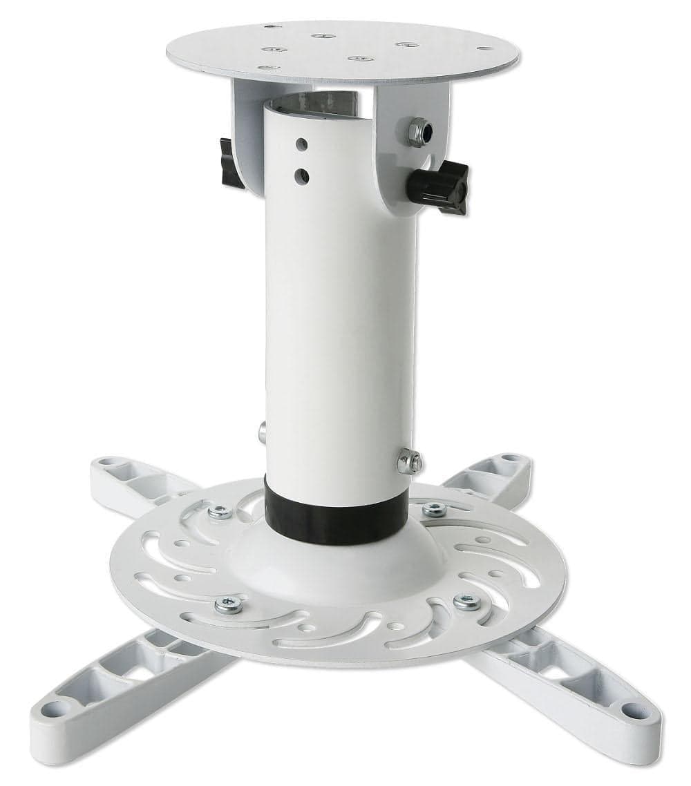 Staffa Universale a Soffitto per Proiettori Bianco - Techly ICA-PM 200WH