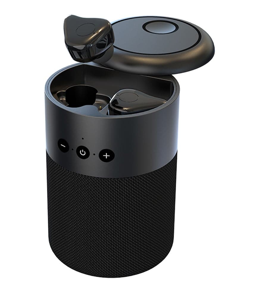 Altoparlante Bluetooth 5.1 con Auricolari Wireless e Custodia Ricarica 2-in-1 - Techly ICC SB-BLT20