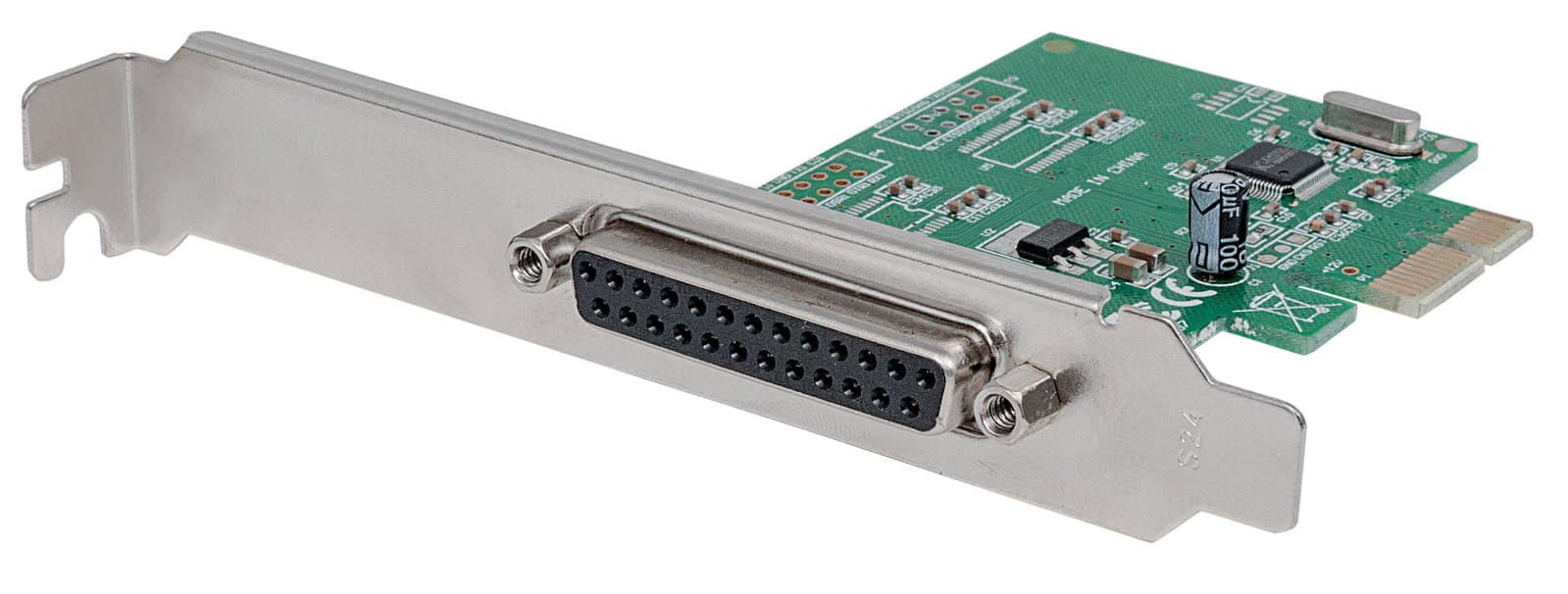 Scheda Parallela PCI Express 1 Porta DB25 - Manhattan ICC X-PCI-1PAR2