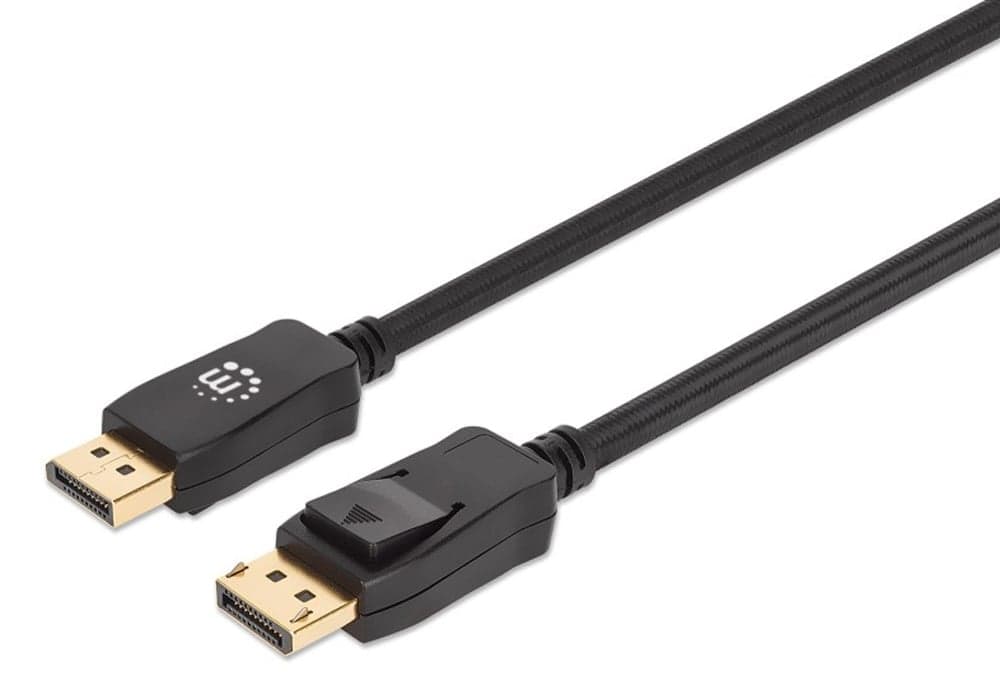 Cavo Audio/Video DisplayPort 1.4 8K a 60 Hz M/M 1m Nero - Manhattan ICOC DSP-A14-010M