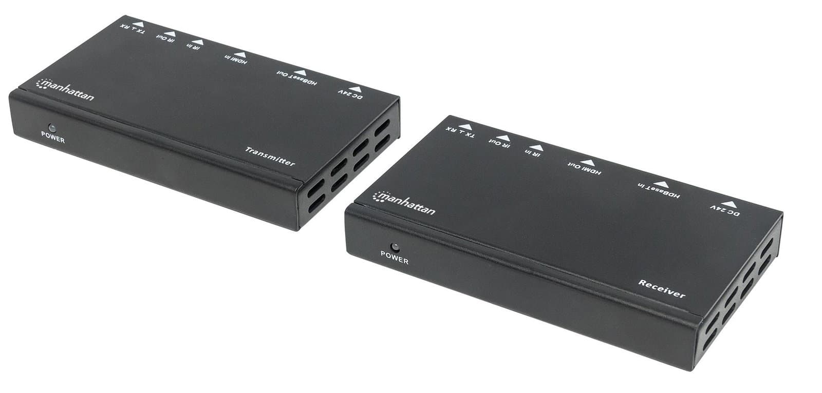 Amplificatore HDMI HDBaseT Tramite Kit di Espansione Ethernet - Manhattan IDATA EXT-E38M