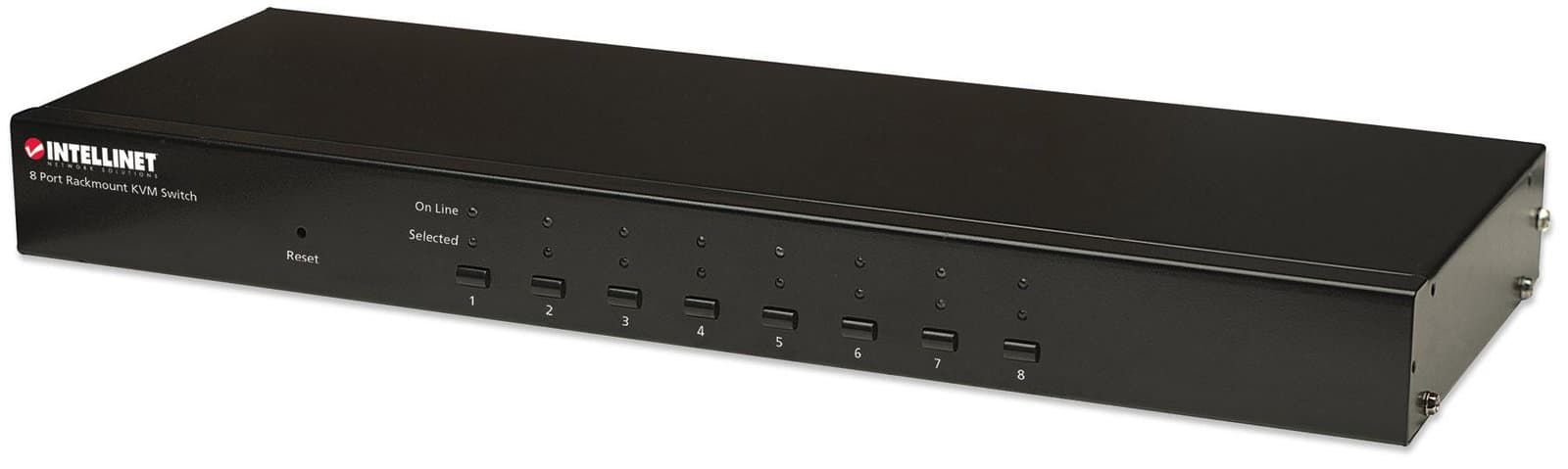 KVM Switch 8 Porte Combo USB + PS/2 con OSD - Intellinet IDATA KVM-C8UP3