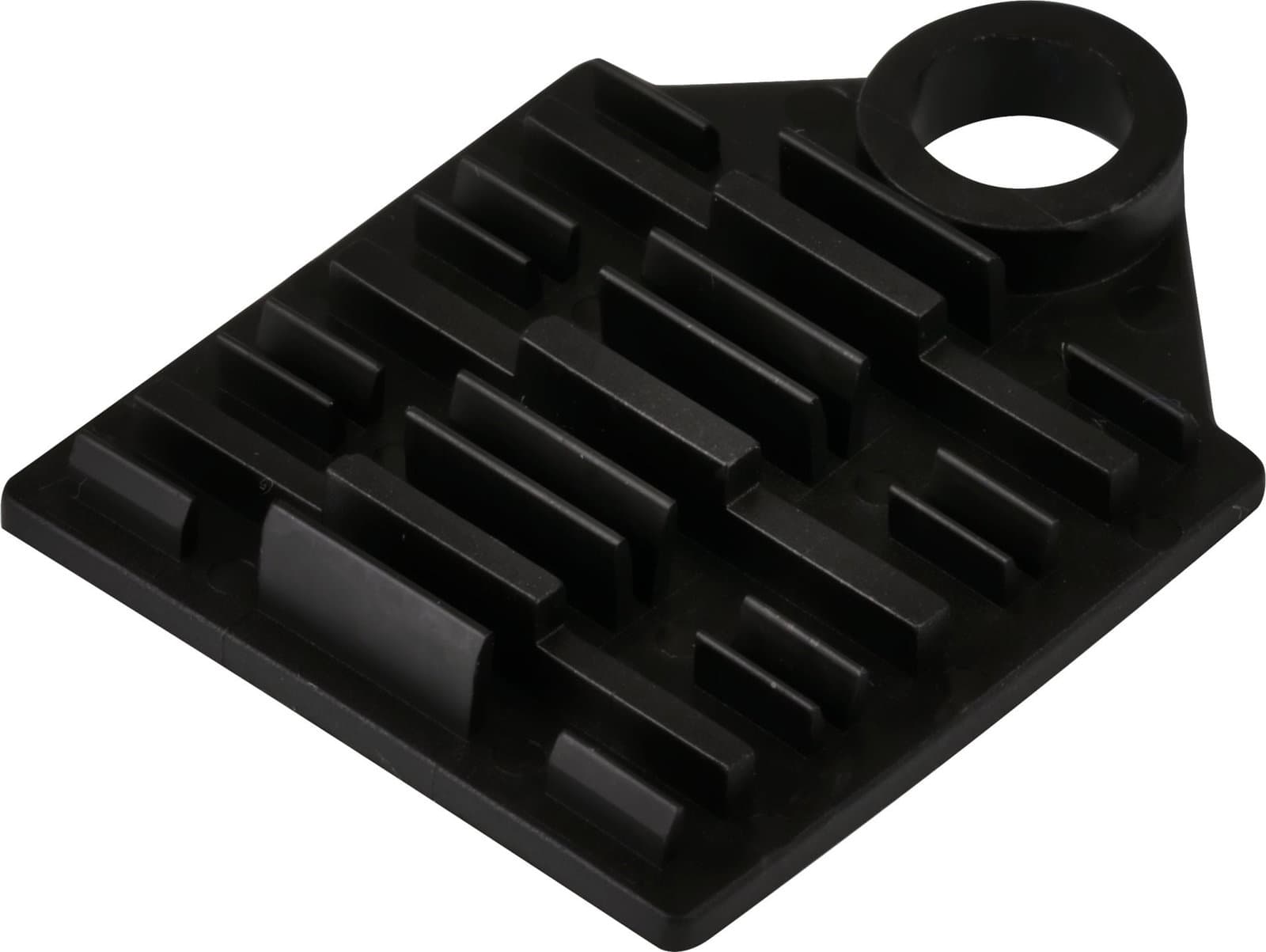 Supporto a Pettine per 6 Giunti in Fibra Ottica Termoretraibili, Nero - ILWL-SPLICE-6ST