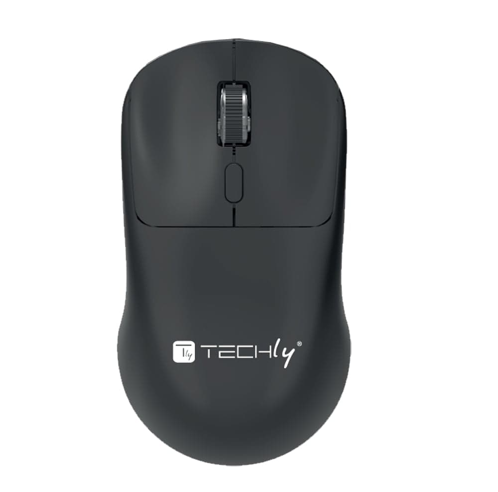 Mouse Ottico Wireless 1600 Dpi Nero - Techly IM 854-WBK