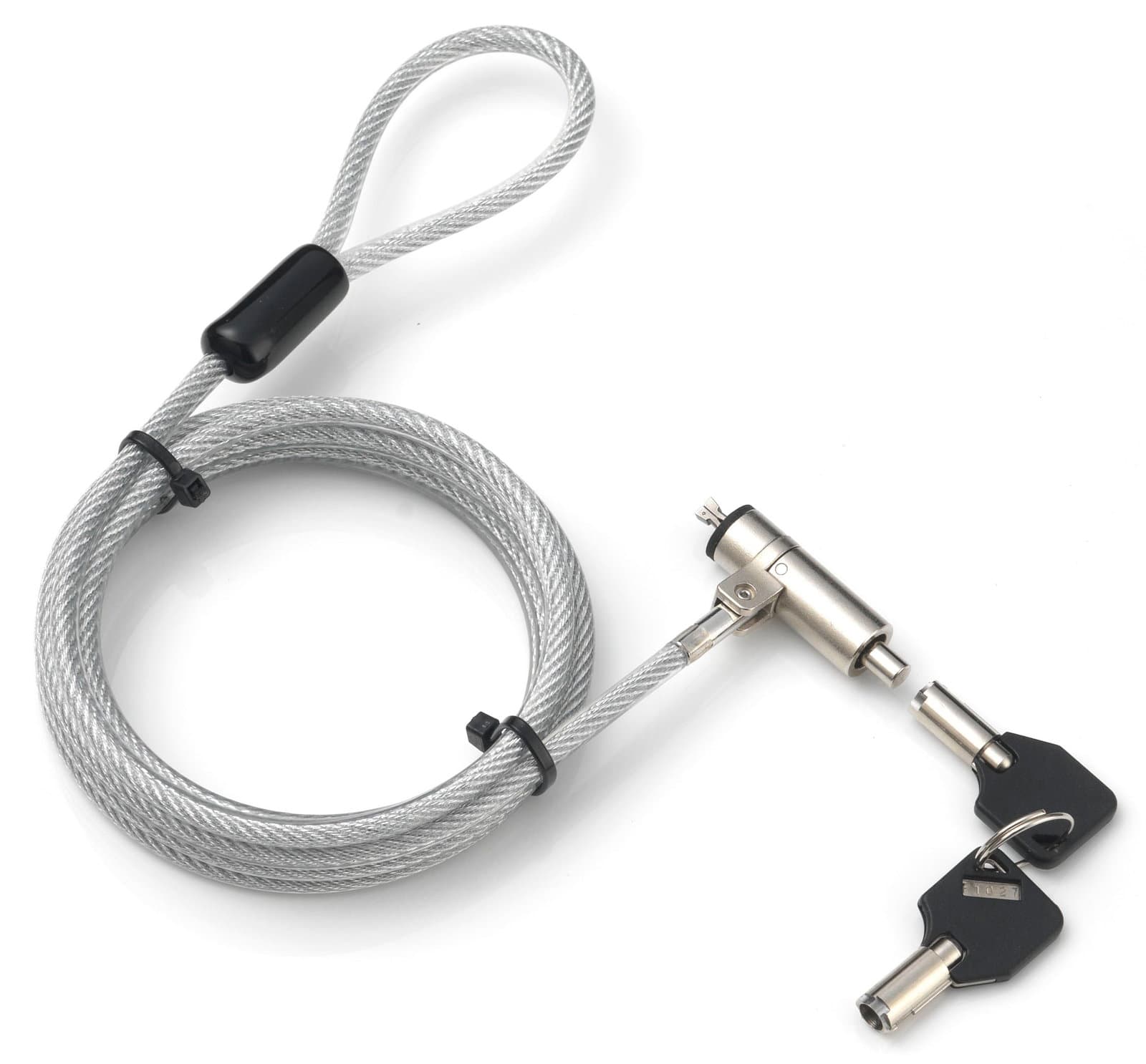 Lucchetto con Sistema di Sicurezza Wedge-Lock per Notebook Cavo 1,8m - Techly IQ-LOK-13-KT
