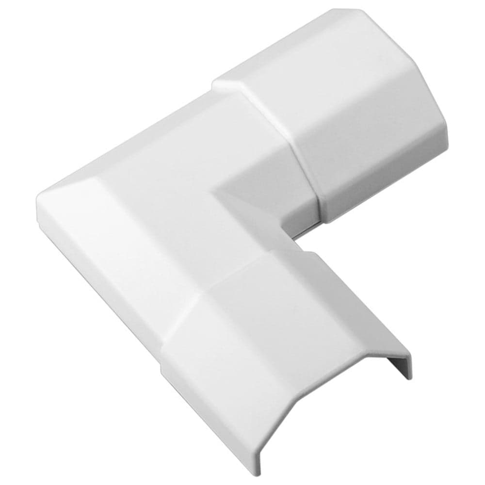 Connettore Angolare per Canalina di Cablaggio 33mm Bianco - Goobay ISWT-CAN-A33-CW