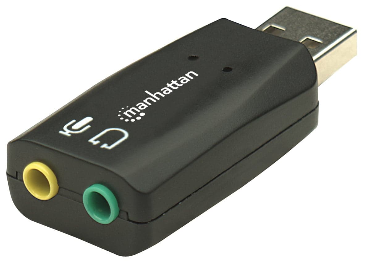 Scheda audio USB suono 3D - Manhattan IUSB-DAC-879