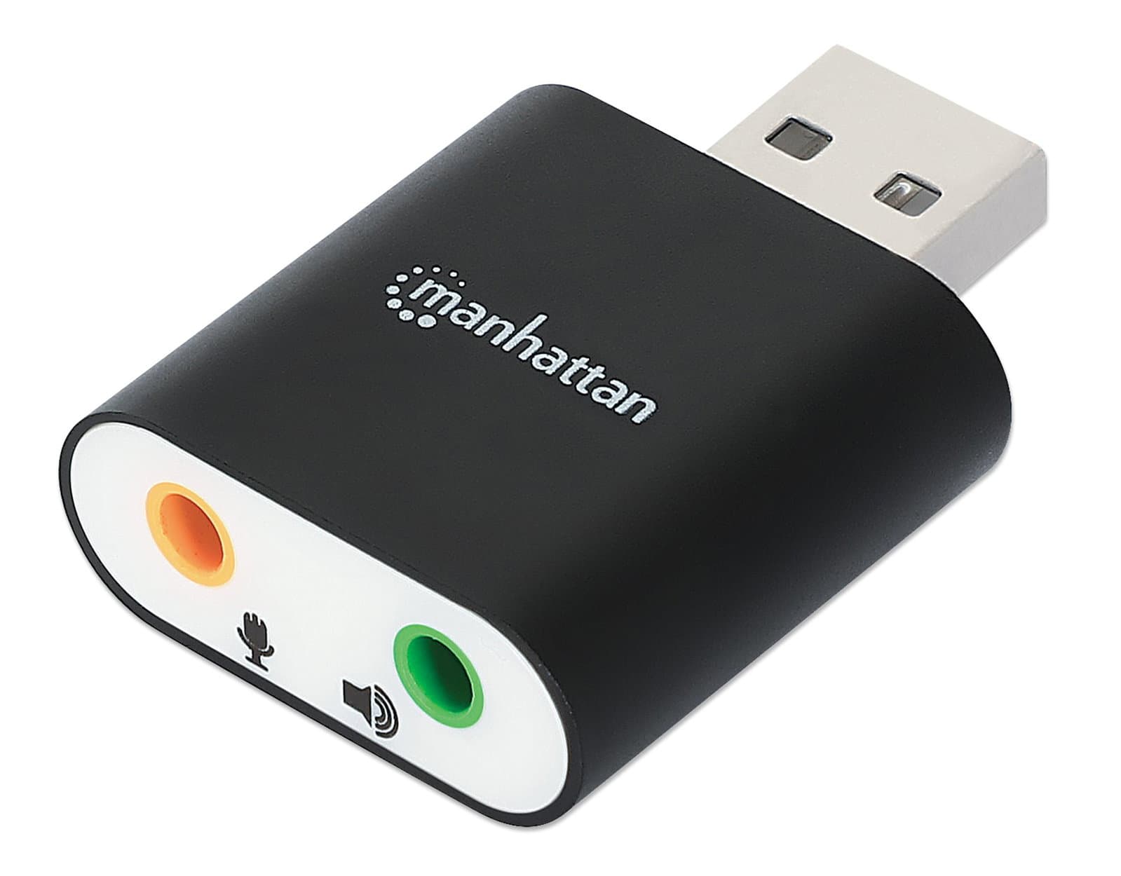 Scheda audio USB Hi-Speed Stereo 2.1 - Manhattan IUSB-DAC-879E