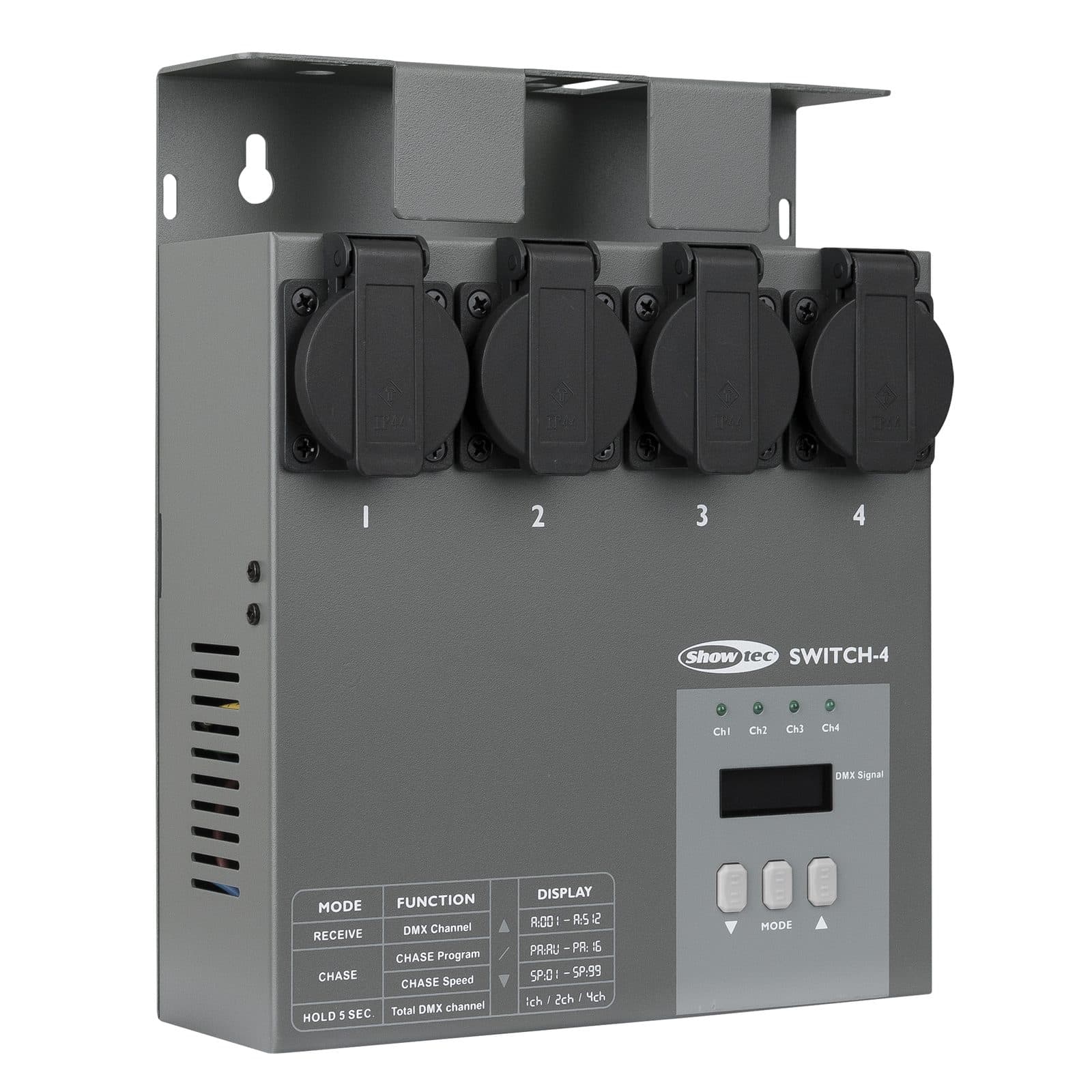MultiSwitch DMX512 4-Channel - Showtec 50357