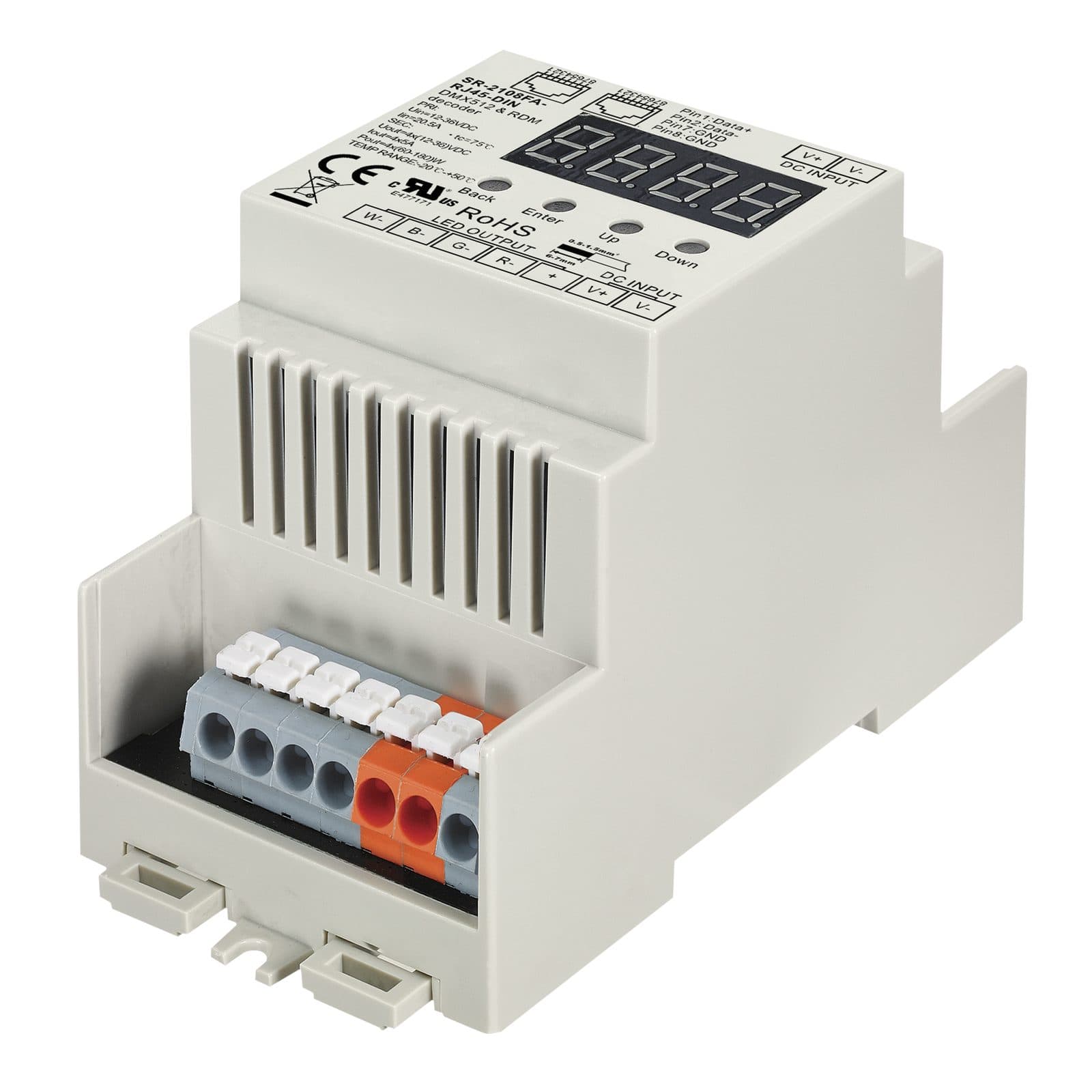 Decoder DMX Din Rail - Artecta A9915860