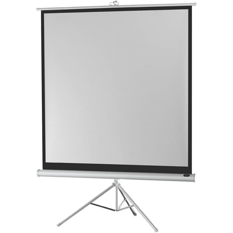 Schermo proiezione treppiede 1:1 158x158cm telaio bianco Tripod Economy - CELEXON CEL-1090265