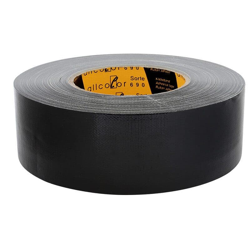 Nastro gaffer Type 690 nero lucido 50mm 50m - ALLCOLOR GAF-690LQB